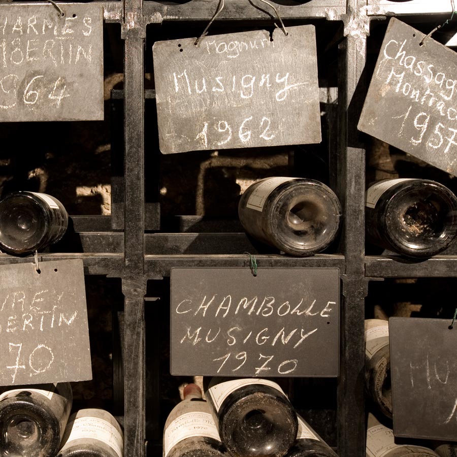 vieux millésimes, vins de Bourgogne