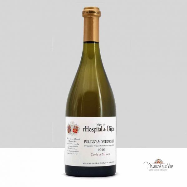 Puligny-Montrachet, Cuvée de Maizière 2016, vigne de l'Hospital de Dijon - Château de Marsannay