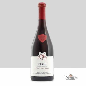 Ouvrir une bouteille de vin rouge Fixin Crais de Chêne 2019