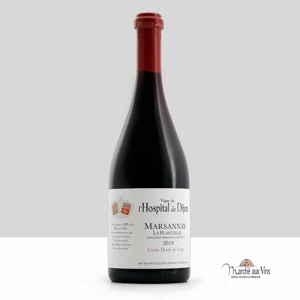 Marsannay La Plantelle 2019, vigne de l’Hospital de Dijon – Château de Marsannay