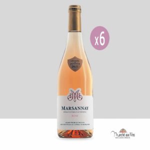 Lot de 6 - Marsannay rosé 2021, Château de Marsannay