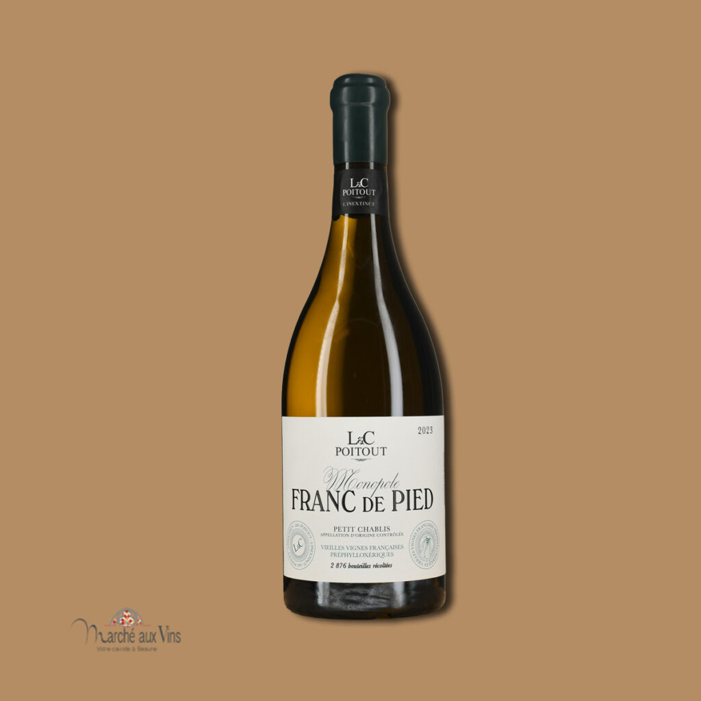 Bouteille Franc de Pied Petit Chablis L&C Poitout 2023